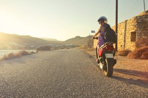 best motorcycle backpack with helmet holder